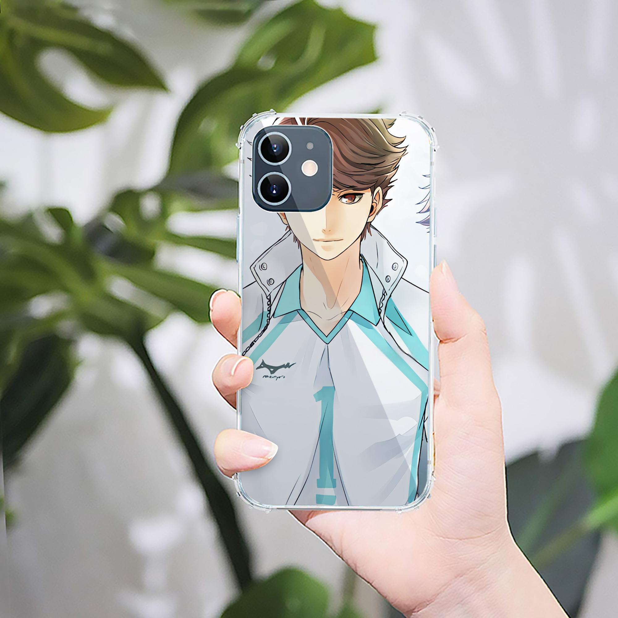 （画像用） ハイキュー!! Haikyu!! 【iPhone 12シリーズ対応】透明スマホケース（クリアソフトケース）